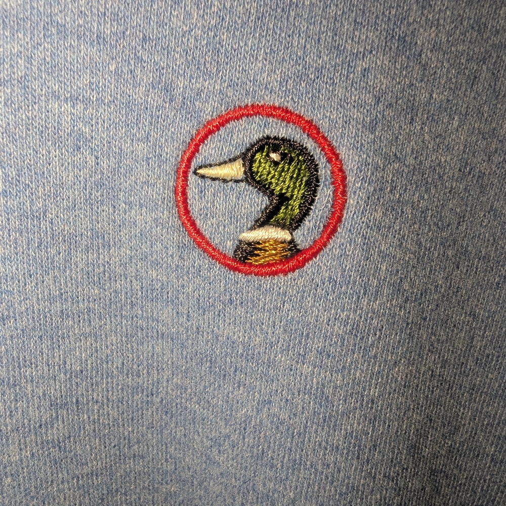 Duck Head Light Blue Quarter-Zip Pullover - Picture 2 of 4